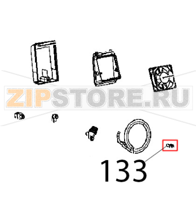 Terminal reduction fitting J.G. 10M-8F Unox XB 895 Terminal reduction fitting J.G. 10M-8F Unox XB 895Запчасть на деталировке под номером: 133
