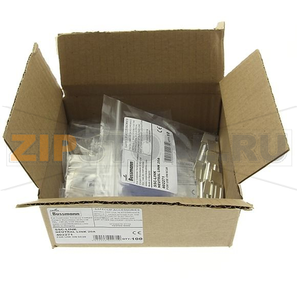 Перемычка нейтральная, AC 550 В, BS88/E1, BS Eaton ACCESSSORIES SAFECLIP COOPER LINKS 