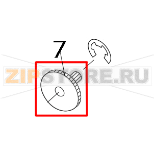 Idler gear A Toshiba TEC B-852-TS12-CN Idler gear A Toshiba TEC B-852-TS12-CNЗапчасть на деталировке под номером: 7