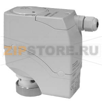 SSB31.1 - Электромоторный привод,  200 Н, 5,5 мм, АС 230 В, 1,5 м, 3-точечный, вспомогательный переключатель Siemens SSB31.1
