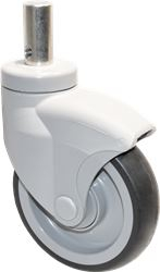 SWIVEL CASTOR PLASTIC 