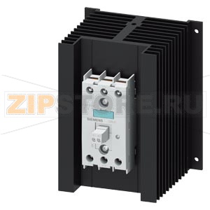 SOLID-STATE КОНТАКТ.3PHASE 3RF2 AC51 50A   40 ГРАД С, НОМ. РАБ. НАПРЯЖЕНИЕ 48-600V / 110V AC, УПРАВЛЕНИЕ ПО 3-М ФАЗАМ, ВИНТОВЫЕ КЛЕММЫ BLOCKING VOLTAGE 1200V Siemens 3RF2450-1AC35 