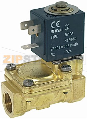 СОЛЕНОИДНЫЙ КЛАПАН L180B17 O 3/8&quot;FF 24V 