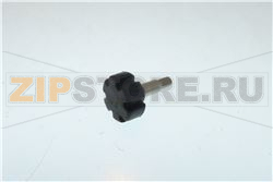 MANOPOLA FISSAGGIO VASCA GT NERO 