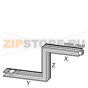 BD2C-1250-ZH-X*/Y*/Z* Z UNIT BACKSIDE X/Y 0,36M-0,60M , Z 0,26M-1,25M 1250A Siemens BVP:261918 