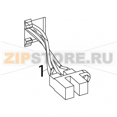Ribbon sensor assembly Intermec PX4i Ribbon sensor assembly Intermec PX4iЗапчасть на деталировке под номером: 1Название запчасти на английском языке: Ribbon sensor assembly Intermec PX4i.