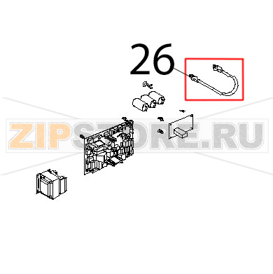 Cavo RJ45-RJ45, L=0.5 MT Unox XBC 815G Cavo RJ45-RJ45, L=0.5 MT Unox XBC 815GЗапчасть на деталировке под номером: 26