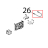 Cavo RJ45-RJ45, L=0.5 MT Unox XBC 815G