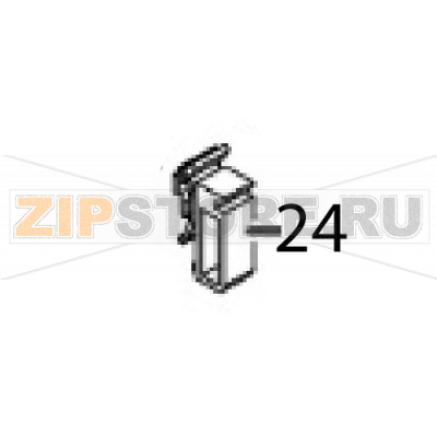 Cable clamp Sato CT412LX DT Cable clamp Sato CT412LX DTЗапчасть на деталировке под номером: 24Название запчасти на английском языке: Cable clamp Sato CT412LX DT.
