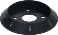 GHIERA MANOPOLA NERA ø 58 mm 120-400°C