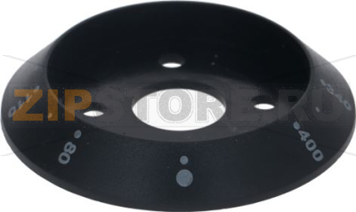 GHIERA MANOPOLA NERA ø 58 mm 120-400°C 