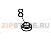 Крышка слива Brema C 80 Крышка слива для&nbsp;льдогенератора Brema C 80Запчасть на деталировке под номером: 8Название запчасти Brema на английском языке: Overflow cap C 80.