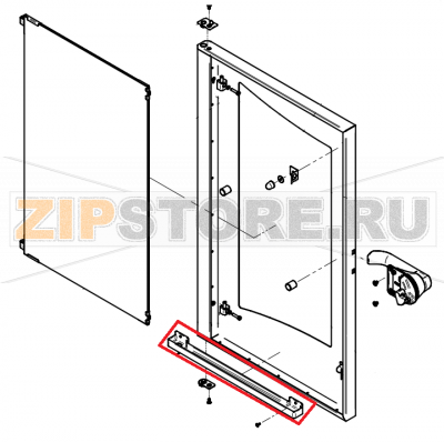 Door drip tray 6.10/10.10 P3 CONVOTHERM OES 10.10  Door drip tray 6.10/10.10 P3 CONVOTHERM OES 10.10Запчасть на сборочном чертеже под номером: B011Название запчасти на английском&nbsp;языке:&nbsp;Door drip tray 6.10/10.10 P3 CONVOTHERM OES 10.10
