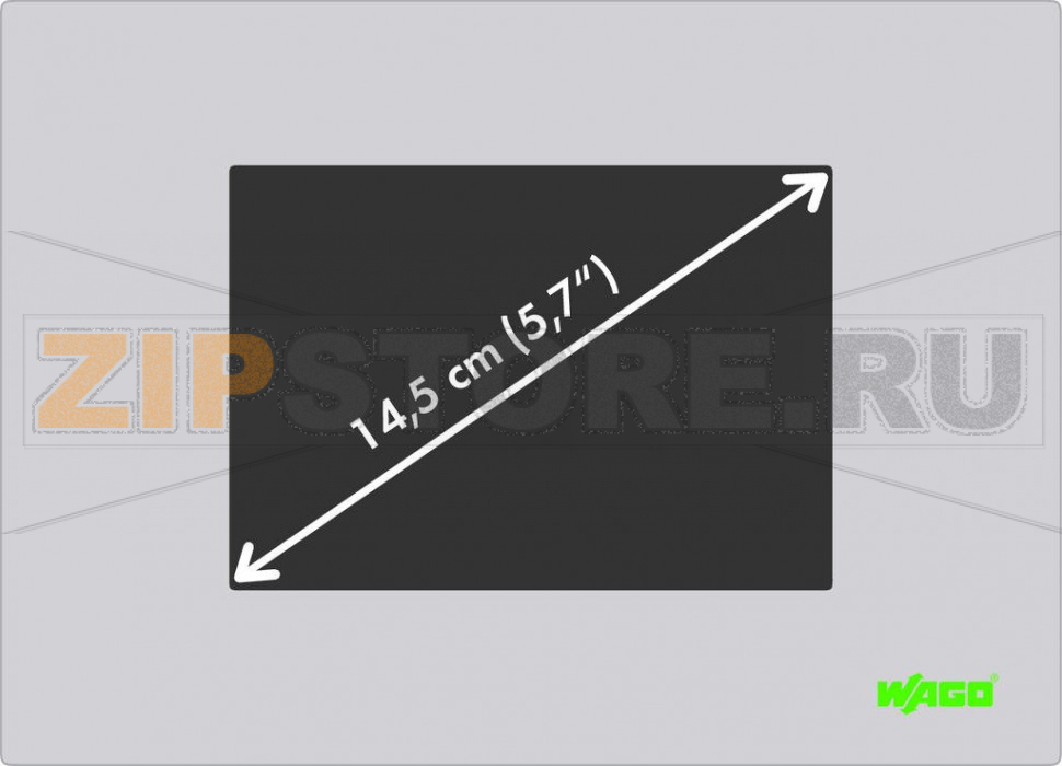 Web-панель; 14,5 см (5,7"); 320 x 240 пикселей Wago 762-1057 Специально сконфигурированная в виде веб-браузера, веб-панель подключается к контроллеру при помощи собственных веб-серверов. Веб-визуализация CoDeSys 2.3 оптимизирована специально для веб-панели. Конфигурация программного обеспечения:Интернет-браузер Виртуальная машина JavaПрограммное обеспечение для конфигурирования панели...