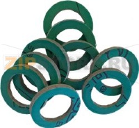 10 pcs Flat gasket 1/2 Ø18,5x11 sp.3mm