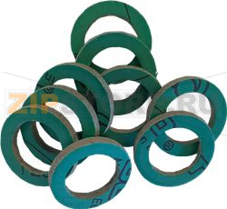 10 pcs Flat gasket 1/2 Ø18,5x11 sp.3mm 