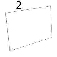 Vetro interno 515x334x4 BETFL Unox XFT 110