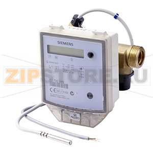 2WR621-MBE - Ultrasonic heat meter 1.5 m3/h, M-bus, DS M10x1 mm, G 3/4&quot;, battery life 11 years Siemens 2WR621-MBE 