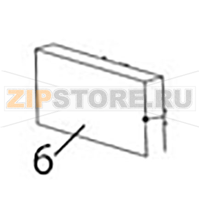 Evaporator Hurakan HKN-IMF15 Evaporator Hurakan HKN-IMF15Запчасть на деталировке под номером: 6