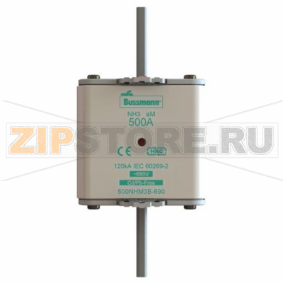 Предохранитель, 315 A, AC 690 В, 120 кА, NH3, aM, IEC Eaton NH FUSE315A 690V aM SIZE 3 