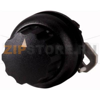 Головка переключателя, пластик, черная: 1 шт Eaton M22S-WR4 