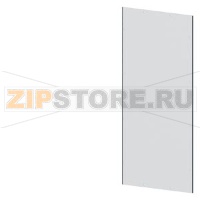 SIVACON, side panel / rear panel, Closed, IP40, H: 2000 mm, W: 800 mm, RAL 7035 Siemens 8MF1080-2UW60-1C