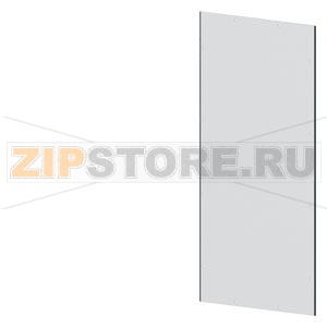 SIVACON, side panel / rear panel, Closed, IP40, H: 2000 mm, W: 800 mm, RAL 7035 Siemens 8MF1080-2UW60-1C 