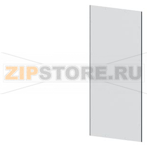 SIVACON, side panel / rear panel, Closed, IP40, H: 2000 mm, W: 800 mm, RAL 7035 Siemens 8MF1080-2UW60-1C 