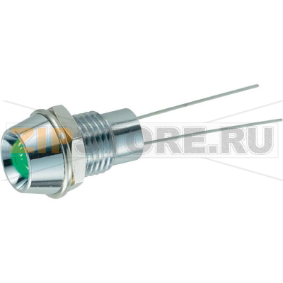 Лампа светодиодная 1.9 В, 20 мА, сигнальная, красная, 1 шт SCI R9-104L-12-R 