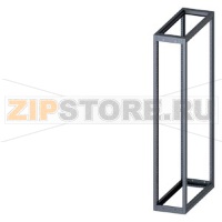 SIVACON, Supporting structure, for standard Empty enclosure, H: 2200 mm, W: 400 mm, T: 1000 mm, zinc-plated Siemens 8MF1240-2GS30