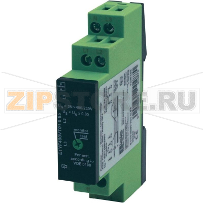 Реле контроля напряжения 250 В/AC, 5 А, Tele E1YF400VT01 0.85 
