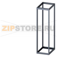 SIVACON, Supporting structure, for standard Empty enclosure, H: 2200 mm, W: 600 mm, T: 800 mm, zinc-plated Siemens 8MF1268-2GS30