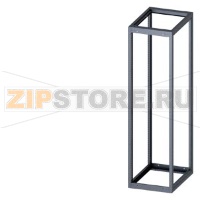 SIVACON, Supporting structure, for standard Empty enclosure, H: 2200 mm, W: 600 mm, T: 800 mm, zinc-plated Siemens 8MF1268-2GS30