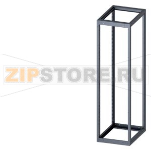 SIVACON, Supporting structure, for standard Empty enclosure, H: 2200 mm, W: 600 mm, T: 800 mm, zinc-plated Siemens 8MF1268-2GS30 