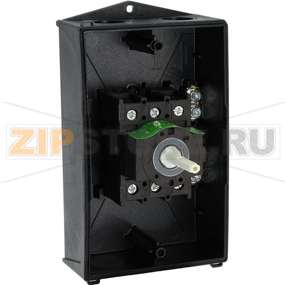 Выключатели главные, P1, 32 A, монтаж на поверхность, 3-полюсн Eaton P1-32/I2H/SVB 