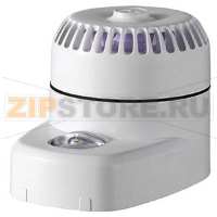 ROLP-LX-WR - Светозвуковой оповещатель, выполненный в белом корпусе и красный сигнальный маяк Siemens ROLP-LX-WR