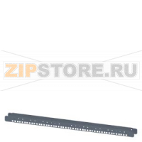 SIVACON, 19" fixed mounting, for the installation of 19" devices, H: 800 mm, zinc-plated Siemens 8MF1300-2AN30