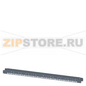 SIVACON, 19&quot; fixed mounting, for the installation of 19&quot; devices, H: 800 mm, zinc-plated Siemens 8MF1300-2AN30 