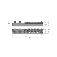 Модуль автономный для PROFIBUS-DP Turck SDPB-0800D-1002