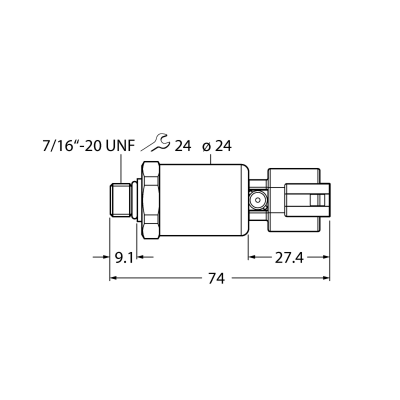 Датчик давления Turck PT3000PSIG-2105-U3-DT043P/R 