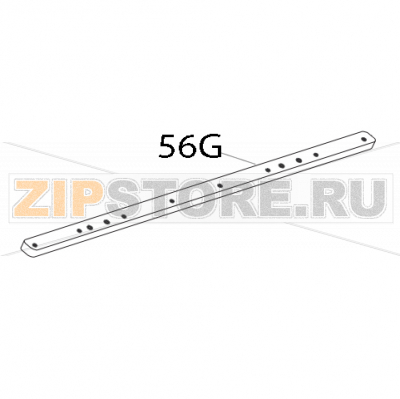 Rounder frame stripe Sigma SPZ 120 Rounder frame stripe Sigma SPZ 120Запчасть на деталировке под номером: 56G