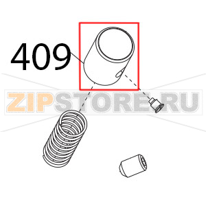 Pulsante affilatoio Sirman Palladio 350 Pulsante affilatoio Sirman Palladio 350Запчасть на деталировке под номером: 409