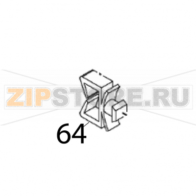 Re-use clamp Sato FX3-LX Re-use clamp Sato FX3-LXЗапчасть на деталировке под номером: 64Название запчасти на английском языке: Re-use clamp Sato FX3-LX.