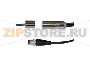 Датчик двойного листа Splice sensor UGB-18GM50-255-2E3-150MM-V15-Y Pepperl+Fuchs General specificationsSensing range20 ... 60 mm , optimal distance: 45 mmTransducer frequency255 kHzIndicators/operating meansLED greenDisplay: readinessLED yellowDisplay: splice detectedLED redIndication: No sheet detected (Air)Electrical specificationsOperating voltage18 ... 30 V DC , ripple&nbsp10&nbsp%SSNo-load supply current< 60 mAInputInput typeTeach-In input 0-level: -UB ... -UB + 1V1-level: +UB - 1 V ... +UBPulse length&ge 500 msImpedance&ge 10  k&OmegaOutputOutput type2 switch outputs PNP, NCRated operating current2 x 100 mA , short-circuit/overload protectedVoltage drop&le 3 VSwitch-on delay&le 600 &microsSwitch-off delay&le 600 &microsPulse extension&ge 120 ms programmableApprovals and certificatesUL approvalcULus Listed, General PurposeCSA approvalcCSAus Listed, General PurposeCCC approvalCCC approval / marking not required for products rated &le36 VAmbient conditionsAmbient temperature0 ... 60 °C (32 ... 140 °F)Storage temperature-40 ... 70 °C (-40 ... 158 °F)Mechanical specificationsConnection typeCable connector M12 x 1 , 5-pin with PVC Cable, 150 mmDegree of protectionIP67MaterialHousingnickel plated brass plastic components: PBTTransducerepoxy resin/hollow glass sphere mixture polyurethane foamMass150 gCable lengthl1 = 0.3 m l2 = 0.15 m