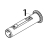 Ribbon spindle ass’y TSC TTP-244 Pro