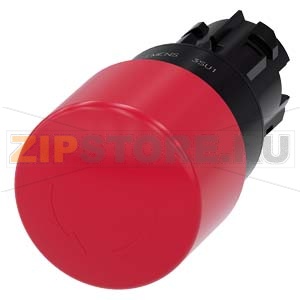 АКТУАТОР АВАРИЙНОЙ ГРИБОВИДНОЙ КНОПКИ, 22MM, КРУГЛ., ПЛАСТИК, КНОПКА КРАСНАЯ, 30MM, ПОДТВЕРЖДЕНИЕ СРАБАТЫВАНИЯ ФИКСАЦИЕЙ (POSITIVE LATCHING), ДЕБЛОКИРОВКА ПОВОРОТОМ Siemens 3SU1000-1GB20-0AA0 