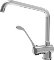 MIXER TAP 1-HOLE INCLINED WITH LEVER