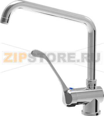 MIXER TAP 1-HOLE INCLINED WITH LEVER 