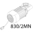 Motore a. gr. 63 4P, B14, HP0.25, 220/60 Sirman Palladio 350 Automec