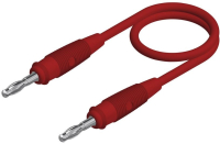 Провод тестовый 1 м, красный Hirschmann SML 100/1 ROT / RED